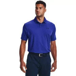 Big & Tall Under Armour Performance Golf Polo -Outdoor Clothing Sales 3869057 Royal