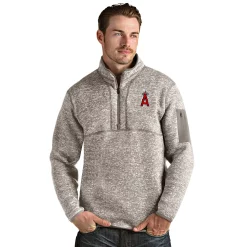 Men's Antigua Los Angeles Angels of Anaheim Fortune Pullover