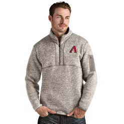 Men's Arizona Diamondbacks 1/4 Zip Pullover Sweater