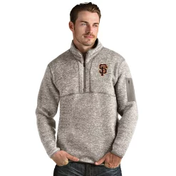 Men's San Francisco Giants 1/4 Zip Pullover Sweater