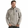 Men's Detroit Tigers 1/4 Zip Pullover Sweater 2 Men's Detroit Tigers 1/4 Zip Pullover Sweater -Outdoor Clothing Sales 3885508
