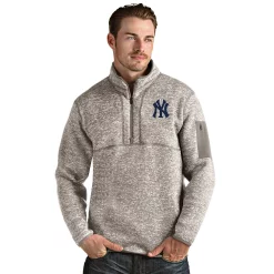 Men's New York Yankees 1/4 Zip Pullover Sweater