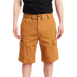 Men's Smith's Workwear 11-inch Relaxed-Fit Stretch Duck Canvas Cargo Shorts 17 Men's Smith's Workwear 11-inch Relaxed-Fit Stretch Duck Canvas Cargo Shorts -Outdoor Clothing Sales 3886920 Clay Brown