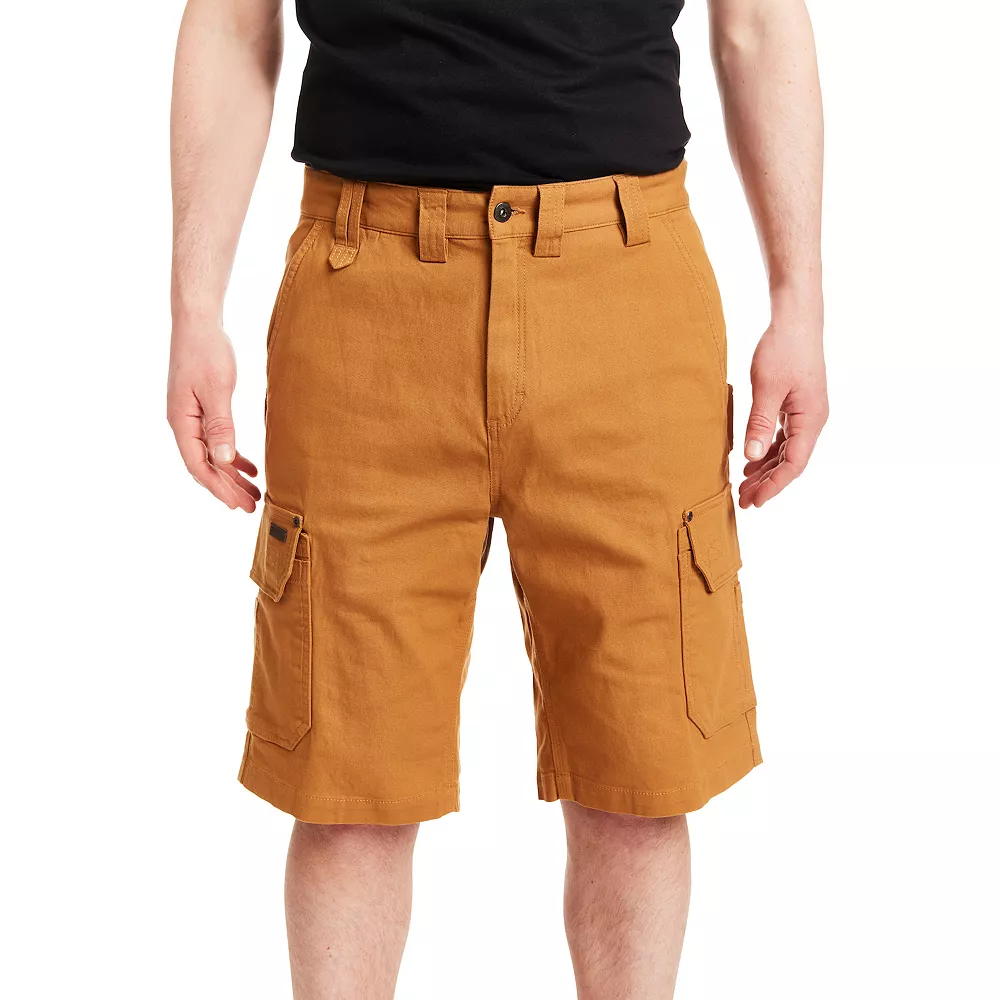 Men's Smith's Workwear 11-inch Relaxed-Fit Stretch Duck Canvas Cargo Shorts 7 Men's Smith's Workwear 11-inch Relaxed-Fit Stretch Duck Canvas Cargo Shorts - Image 5