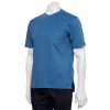 Men's Smith's Workwear Extended-Tail Cotton Crewneck Tee -Outdoor Clothing Sales 3886949 Captain Blue
