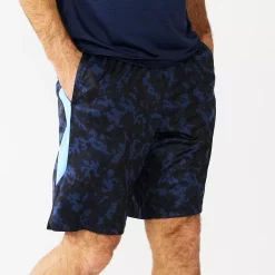 Men's Tek Gear® Printed Dry Tek Short 17 Men's Tek Gear® Printed Dry Tek Short -Outdoor Clothing Sales 3929464 Navy Camo