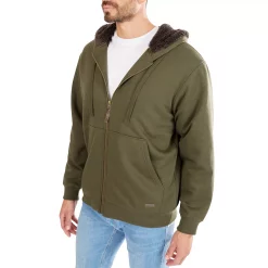 Men's Smith's Workwear Sherpa-Lined Fleece Jacket 19 Men's Smith's Workwear Sherpa-Lined Fleece Jacket -Outdoor Clothing Sales 4015823 ALT2