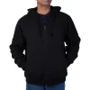 Men's Smith's Workwear Sherpa-Lined Fleece Jacket 1 Men's Smith's Workwear Sherpa-Lined Fleece Jacket -Outdoor Clothing Sales 4015823 Black