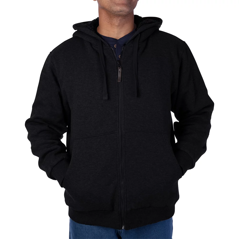 Men's Smith's Workwear Sherpa-Lined Fleece Jacket 3 Men's Smith's Workwear Sherpa-Lined Fleece Jacket