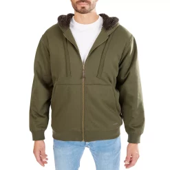 Men's Smith's Workwear Sherpa-Lined Fleece Jacket 17 Men's Smith's Workwear Sherpa-Lined Fleece Jacket -Outdoor Clothing Sales 4015823 Black Olive