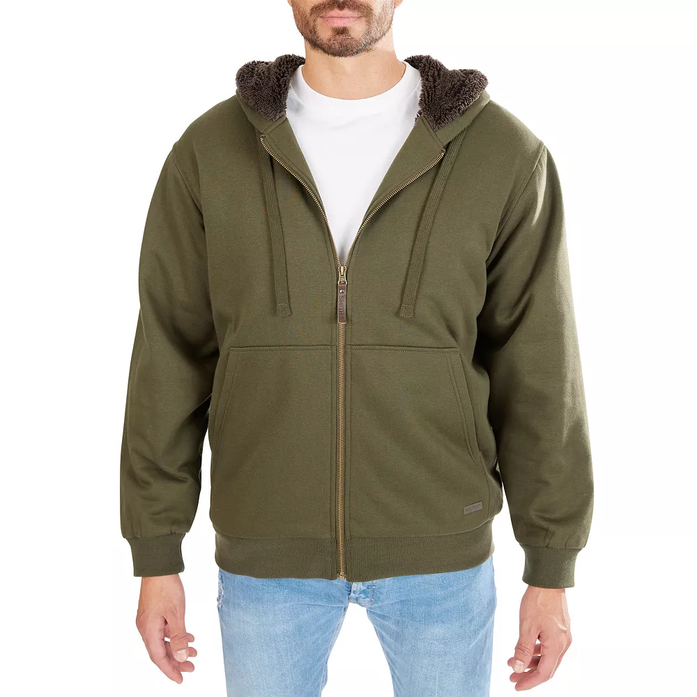 Men's Smith's Workwear Sherpa-Lined Fleece Jacket 7 Men's Smith's Workwear Sherpa-Lined Fleece Jacket - Image 5