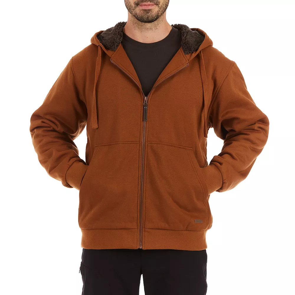 Men's Smith's Workwear Sherpa-Lined Fleece Jacket 5 Men's Smith's Workwear Sherpa-Lined Fleece Jacket - Image 3