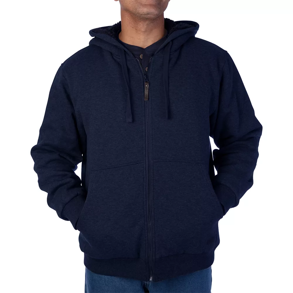 Men's Smith's Workwear Sherpa-Lined Fleece Jacket 4 Men's Smith's Workwear Sherpa-Lined Fleece Jacket - Image 2