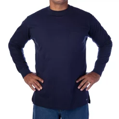 Men's Smith's Workwear Extended-Tail Pocket Tee -Outdoor Clothing Sales 4134150 Navy