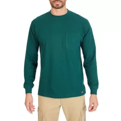 Men's Smith's Workwear Extended-Tail Pocket Tee -Outdoor Clothing Sales 4134150 Spruce Pine