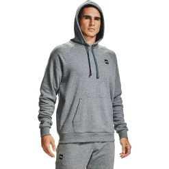 Big & Tall Under Armour Rival Fleece Hoodie -Outdoor Clothing Sales 4232519 Pitch Gray Light