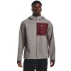 Men's Under Armour ColdGear® Infrared Shield Full-Zip Hoodie -Outdoor Clothing Sales 4236080 Pewter