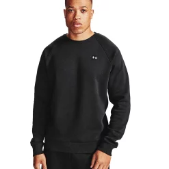 Big & Tall Under Armour Rival Fleece Crew Sweatshirt -Outdoor Clothing Sales 4236217 Black