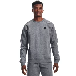 Big & Tall Under Armour Rival Fleece Crew Sweatshirt -Outdoor Clothing Sales 4236217 Pitch Gray