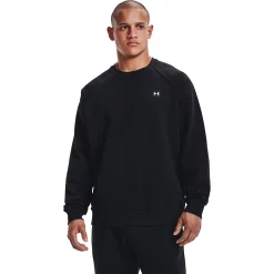 Men's Under Armour Rival Fleece Sweatshirt -Outdoor Clothing Sales 4265971 Black