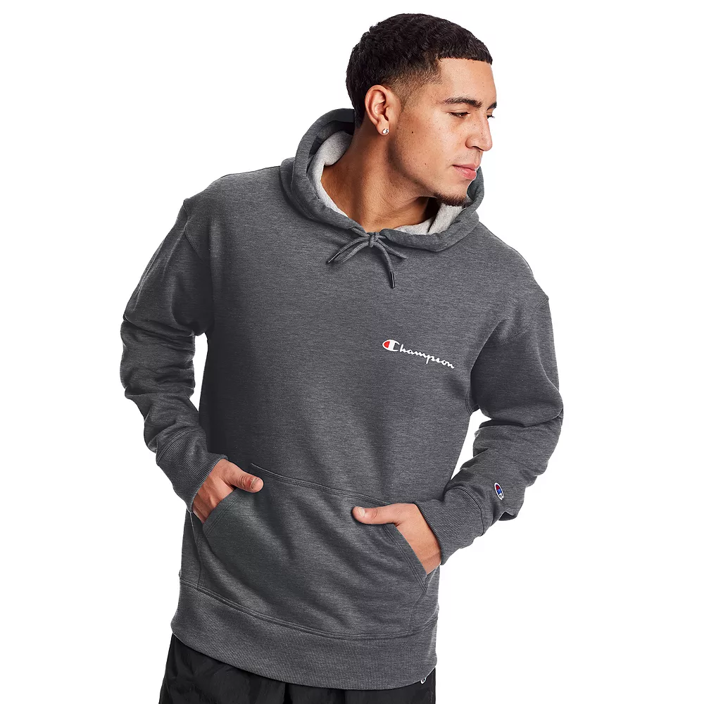 Men's Champion® Powerblend Fleece Hoodie 5 Men's Champion® Powerblend Fleece Hoodie - Image 3