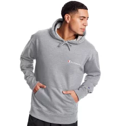 Men's Champion® Powerblend Fleece Hoodie 12 Men's Champion® Powerblend Fleece Hoodie -Outdoor Clothing Sales 4266370 Oxford Gra