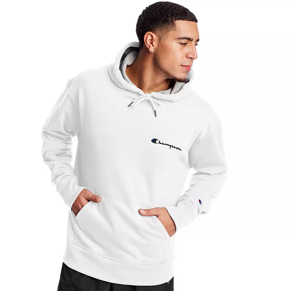 Men's Champion® Powerblend Fleece Hoodie 7 Men's Champion® Powerblend Fleece Hoodie - Image 5