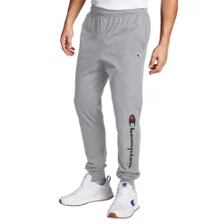 Men's Champion® Classic Jersey Graphic Joggers -Outdoor Clothing Sales 4266377 Oxford Gra