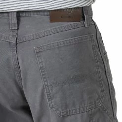 Men's Wrangler Canvas Carpenter Shorts -Outdoor Clothing Sales 4277507 ALT7
