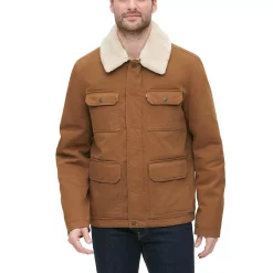 Men's Levi's Corduroy Sherpa-Collar Field Jacket -Outdoor Clothing Sales 4309767 ALT2