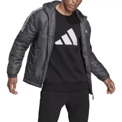 Men's adidas Core Insulated Hooded Jacket 17 Men's adidas Core Insulated Hooded Jacket -Outdoor Clothing Sales 4323243 Gray