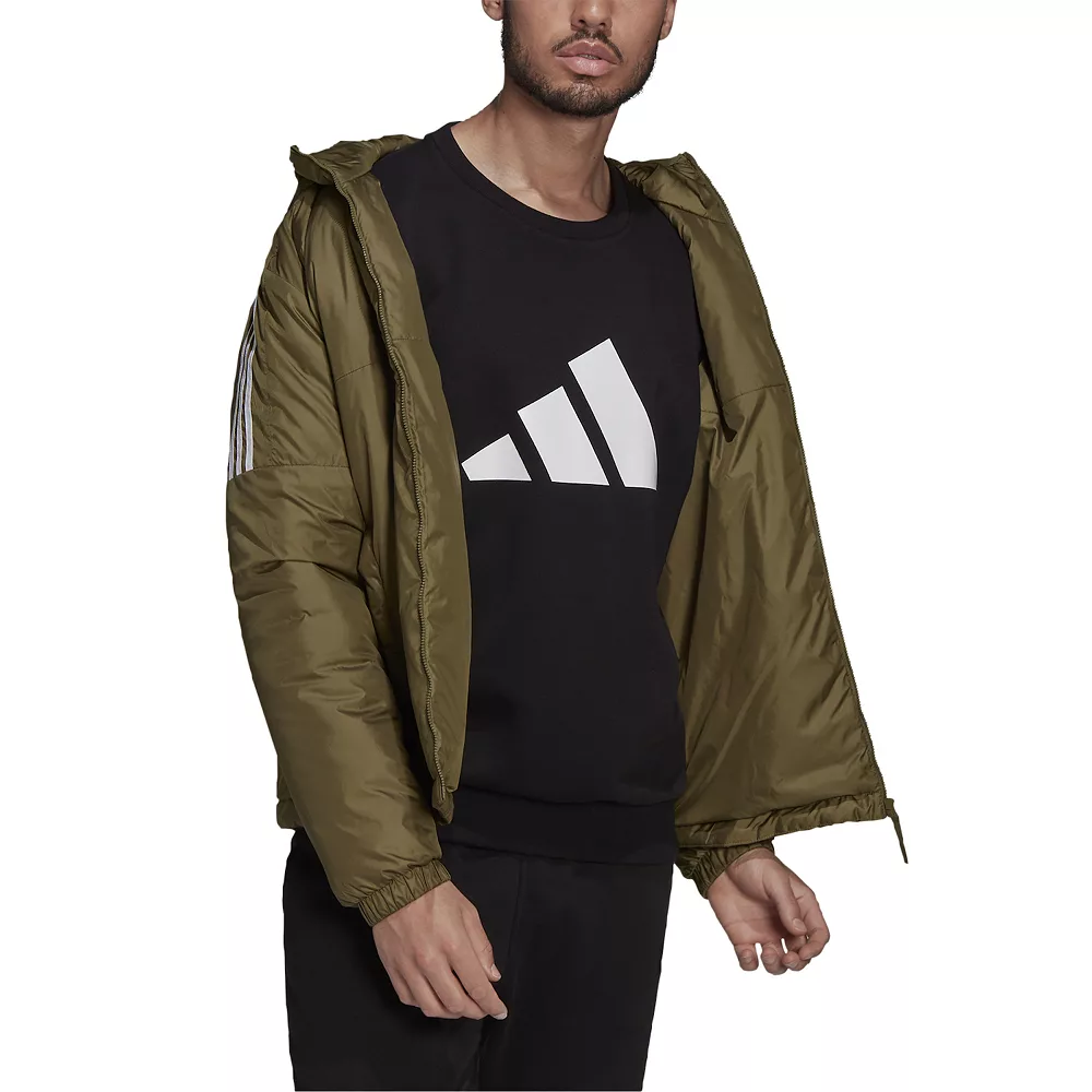 Men's adidas Core Insulated Hooded Jacket 8 Men's adidas Core Insulated Hooded Jacket - Image 6