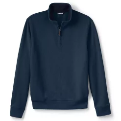 Men's Lands' End Bedford Regular-Fit Ribbed Quarter-Zip Pullover Sweater 20 Men's Lands' End Bedford Regular-Fit Ribbed Quarter-Zip Pullover Sweater -Outdoor Clothing Sales 4422815 Radiant Navy