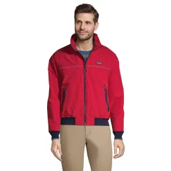 Men's Lands' End Classic Squall Jacket 23 Men's Lands' End Classic Squall Jacket -Outdoor Clothing Sales 4431047 Rich Red