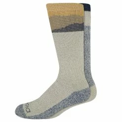 Men's Dickies 2-pack Heavyweight Charcoal-Fiber Thermal Crew Socks -Outdoor Clothing Sales 4471795 Khaki Mountain