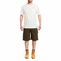 Men's Smith's Workwear Stretch Duck Carpenter Shorts -Outdoor Clothing Sales 4483235 ALT7