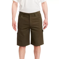Men's Smith's Workwear Stretch Duck Carpenter Shorts -Outdoor Clothing Sales 4483235 Black Olive