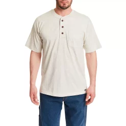 Men's Smith's Workwear Henley 18 Men's Smith's Workwear Henley -Outdoor Clothing Sales 4483285 Oatmeal Heather
