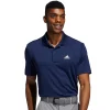 Men's adidas Primegreen Performance Golf Polo 2 Men's adidas Primegreen Performance Golf Polo -Outdoor Clothing Sales 4502340 Collegiate Navy