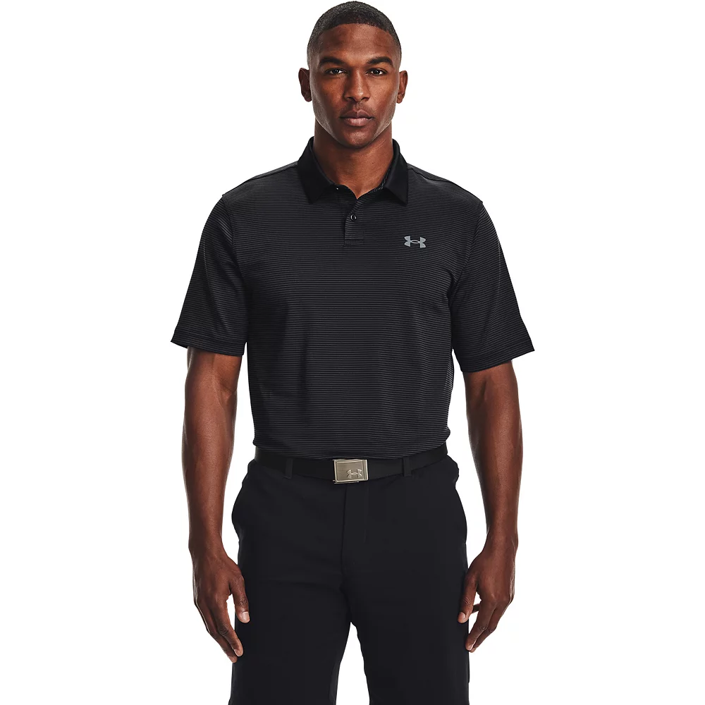 Men's Under Armour Striped Classic-Fit Performance Golf Polo 3 Men's Under Armour Striped Classic-Fit Performance Golf Polo