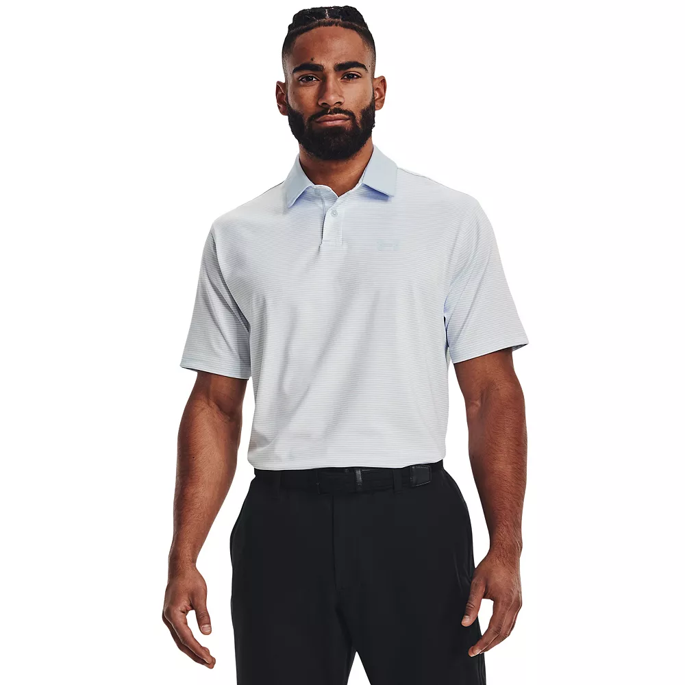 Men's Under Armour Striped Classic-Fit Performance Golf Polo 4 Men's Under Armour Striped Classic-Fit Performance Golf Polo - Image 2