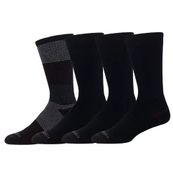 Men's Columbia 4-pack Casual Boot Socks -Outdoor Clothing Sales 4535207 Gray Stripe