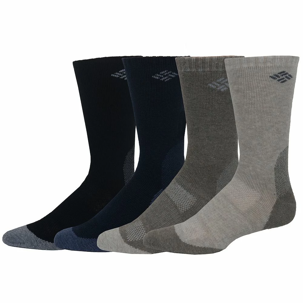 Men's Columbia 4-pack Wool-Blend Socks 5 Men's Columbia 4-pack Wool-Blend Socks - Image 3