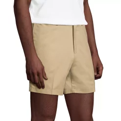Men's Lands' End Comfort Waist 6-inch No-Iron Chino Shorts 13 Men's Lands' End Comfort Waist 6-inch No-Iron Chino Shorts -Outdoor Clothing Sales 4545453 ALT2