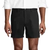 Men's Lands' End Comfort Waist 6-inch No-Iron Chino Shorts -Outdoor Clothing Sales 4545453 Black