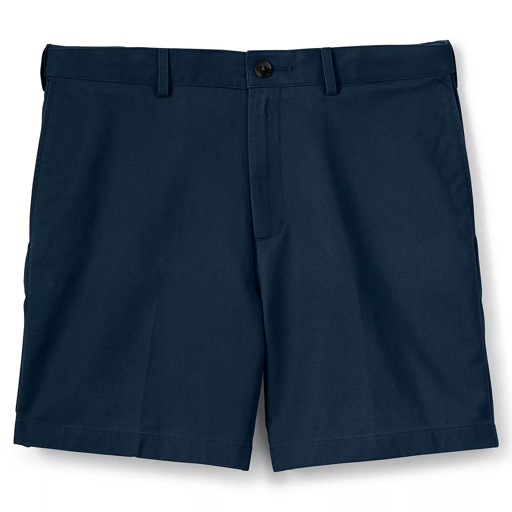 Men's Lands' End Comfort Waist 6-inch No-Iron Chino Shorts 4 Men's Lands' End Comfort Waist 6-inch No-Iron Chino Shorts - Image 2
