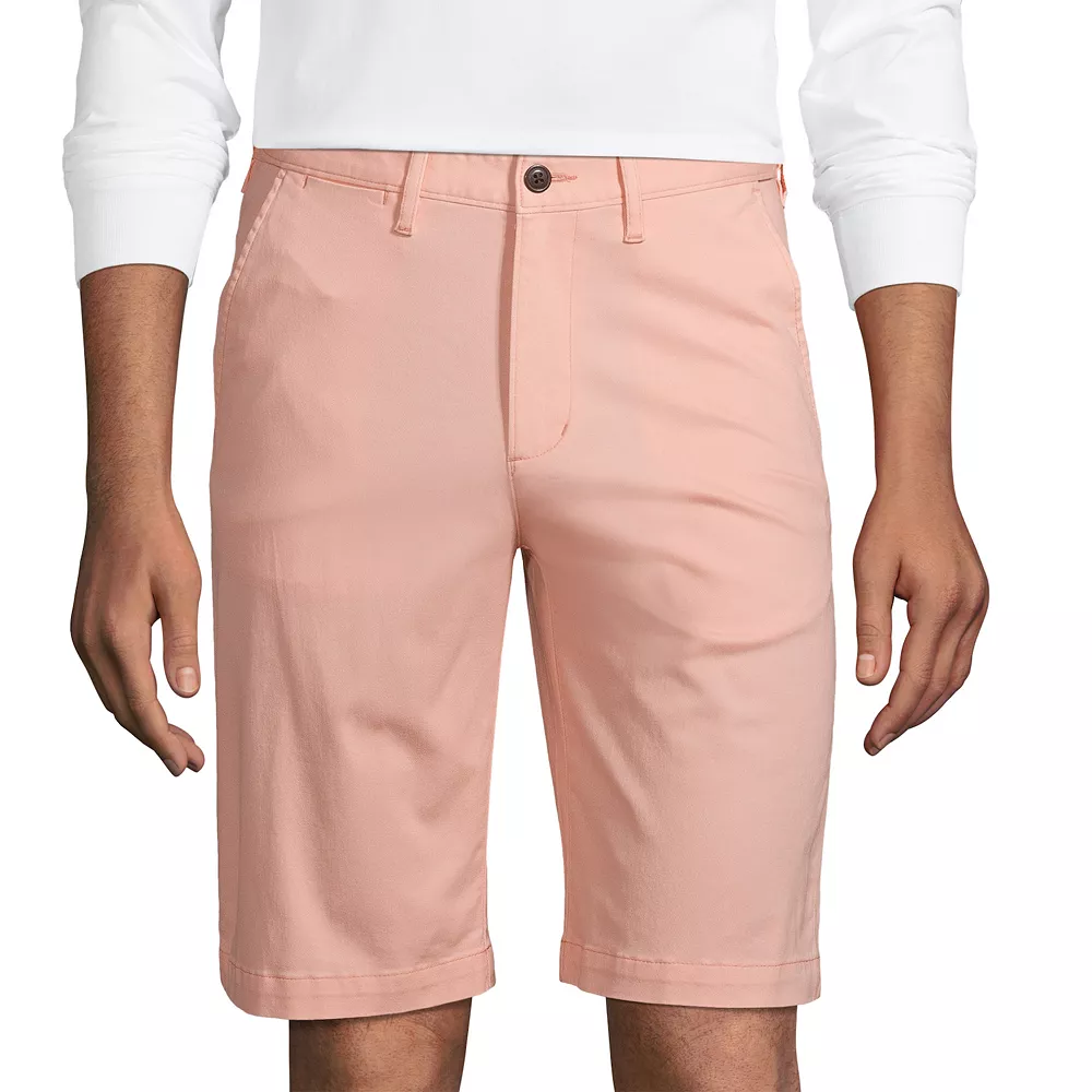 Men's Lands' End 11-inch Comfort-Waist Comfort-First Knockabout Chino Shorts 6 Men's Lands' End 11-inch Comfort-Waist Comfort-First Knockabout Chino Shorts - Image 4