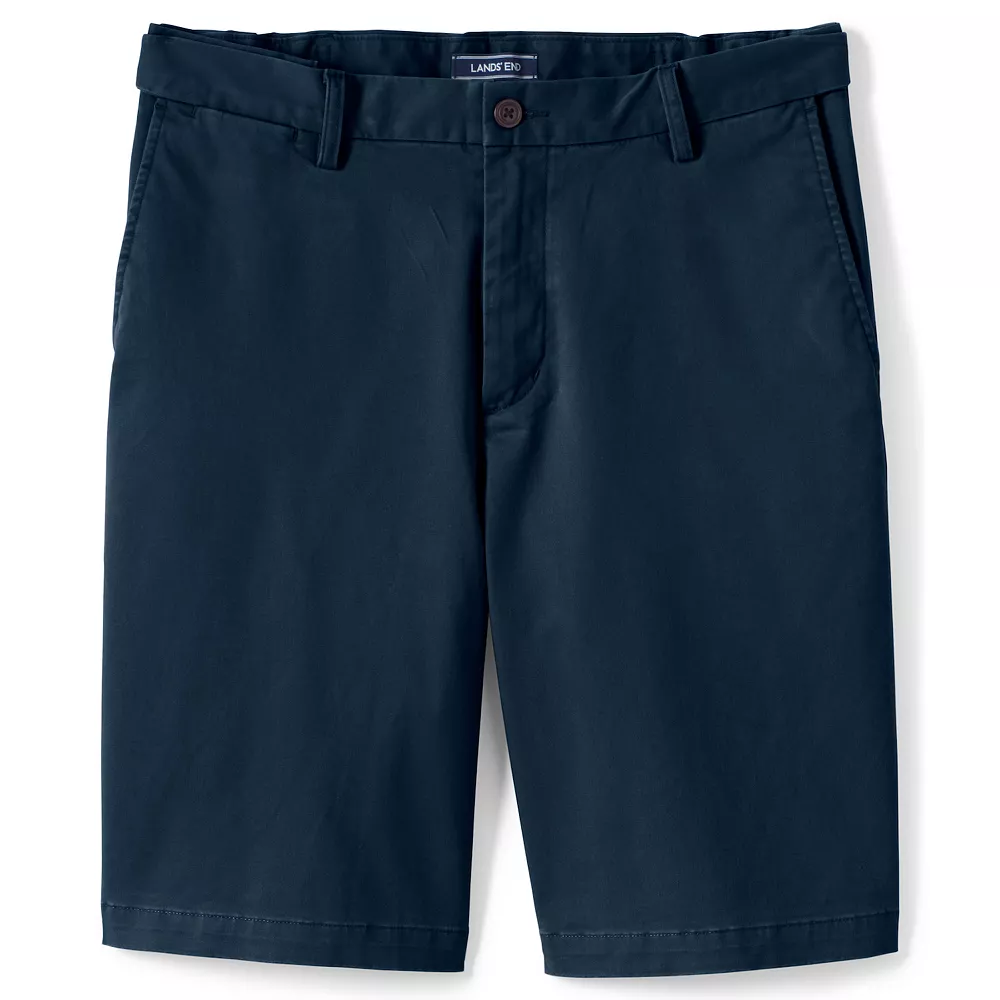 Men's Lands' End 11-inch Comfort-Waist Comfort-First Knockabout Chino Shorts 3 Men's Lands' End 11-inch Comfort-Waist Comfort-First Knockabout Chino Shorts