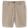 Men's Lands' End Classic-Fit 9-inch Stretch Knockabout Chino Shorts -Outdoor Clothing Sales 4546010 Khaki