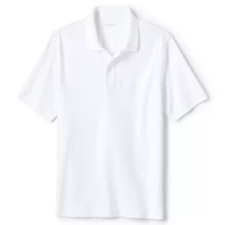 Big & Tall Lands' End Comfort-First Mesh Polo -Outdoor Clothing Sales 4551697 White